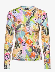 STINE GOYA - Juno, 1483 Stocking Jersey - long-sleeved tops - abstract floral - 0