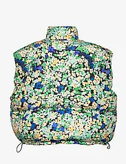 STINE GOYA - Eliza, 1505 Padded Outerwear - pūstosios liemenės - floral pointillism - 1