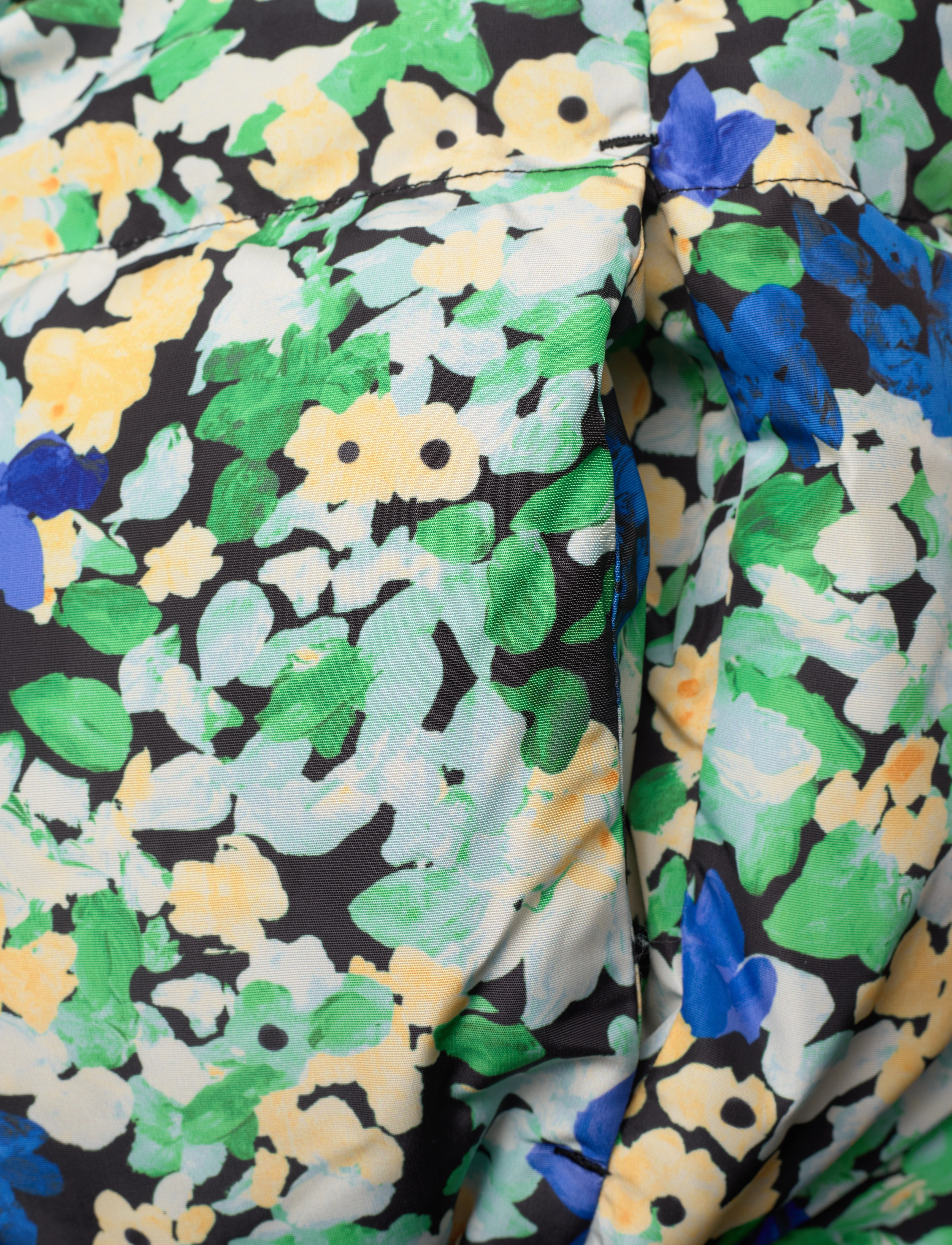 STINE GOYA - Eliza, 1505 Padded Outerwear - overtøj - floral pointillism - 5