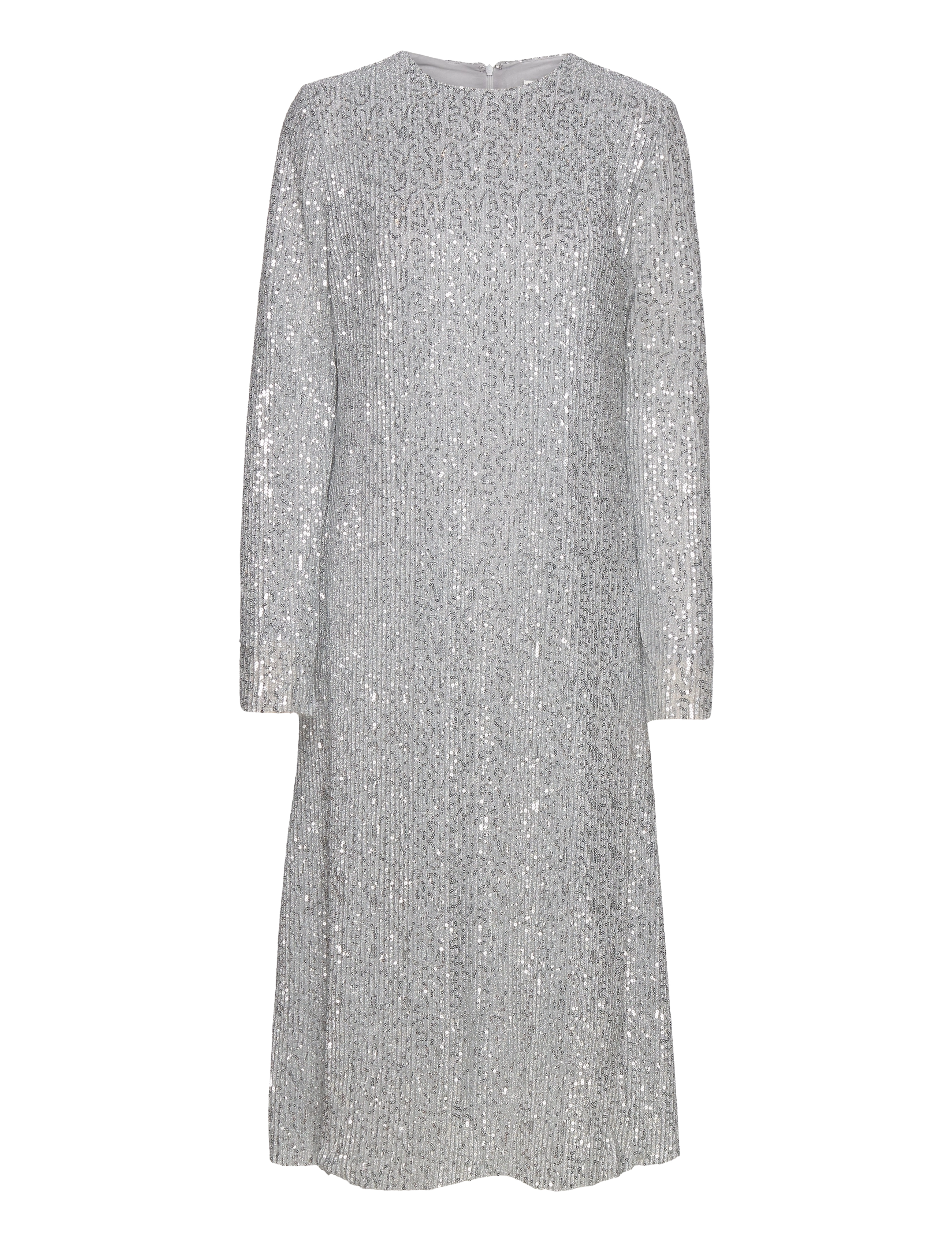STINE GOYA Celsia, 1604 Sequins Jersey - Riided - SILVER / silver
