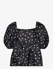 STINE GOYA - Kinsley, 1607 Double Organza - short-sleeved blouses - mini daisy - 0