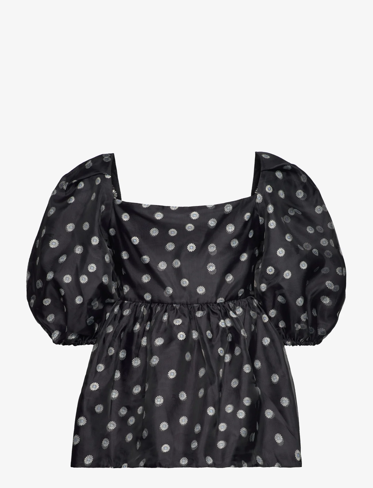 STINE GOYA - Kinsley, 1607 Double Organza - short-sleeved blouses - mini daisy - 1