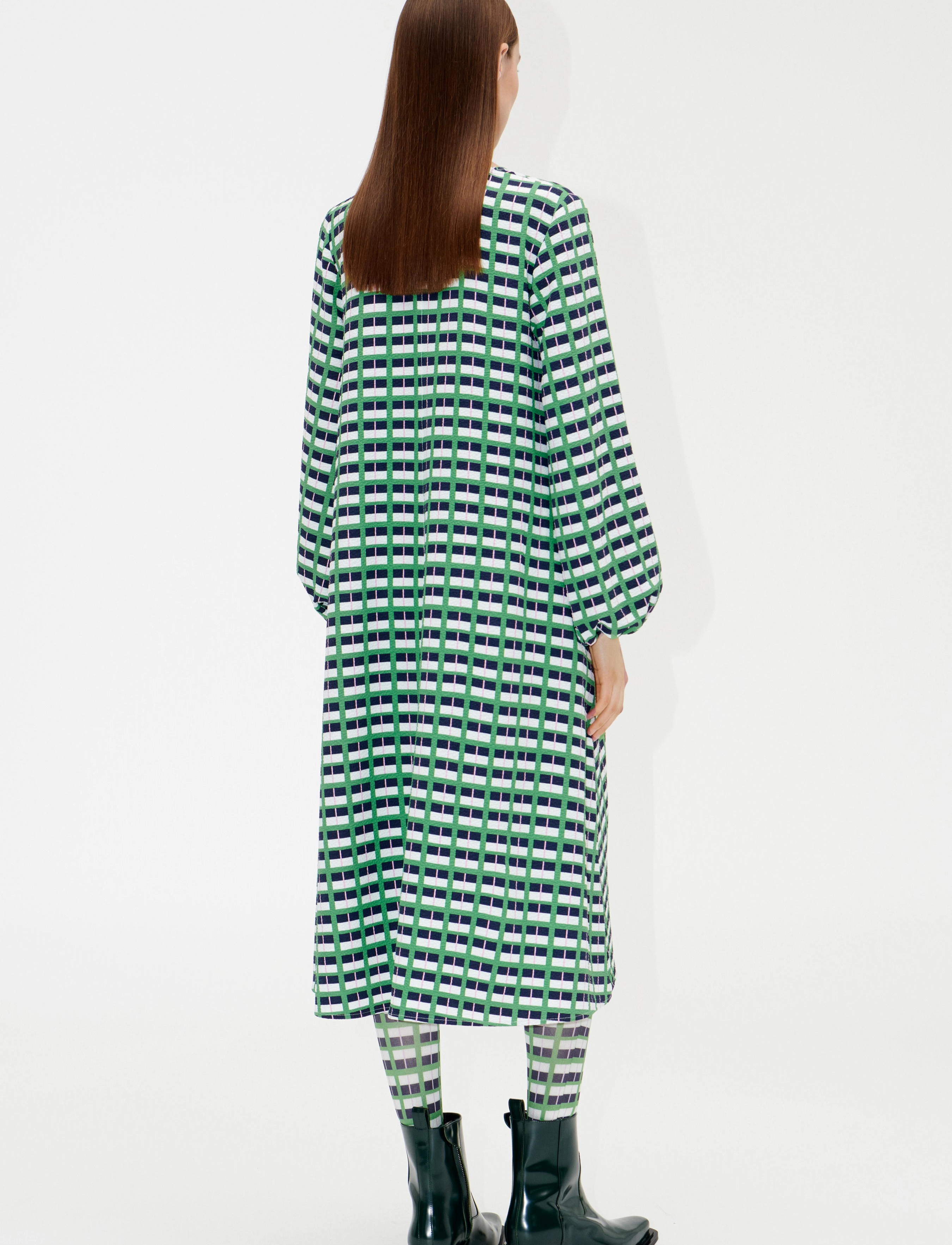 STINE GOYA - Nini, 1614 Structure Stretch - retro check - 3