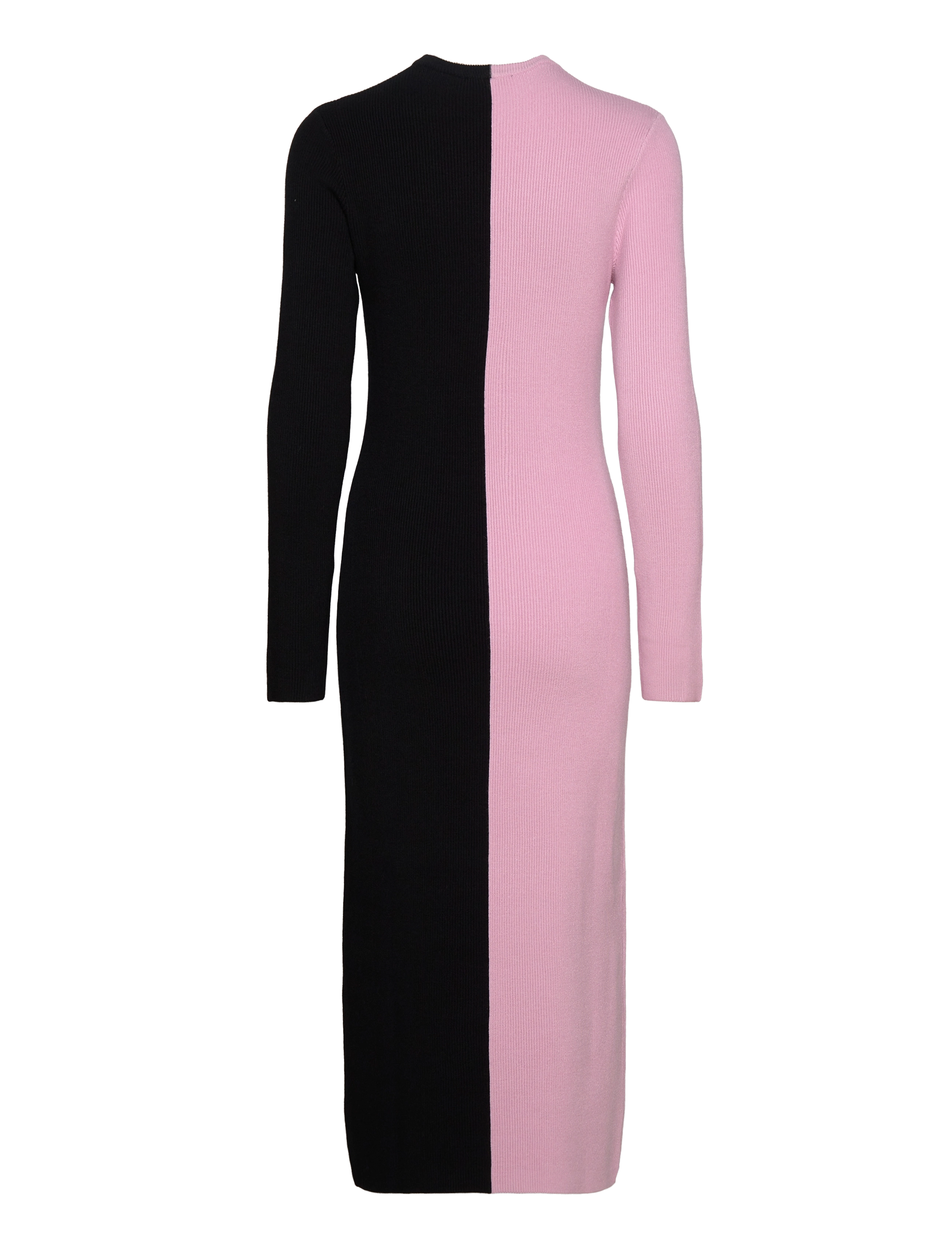 STINE GOYA - Chiara, 1654 Graphic Rib Knit - pink/navy - 1