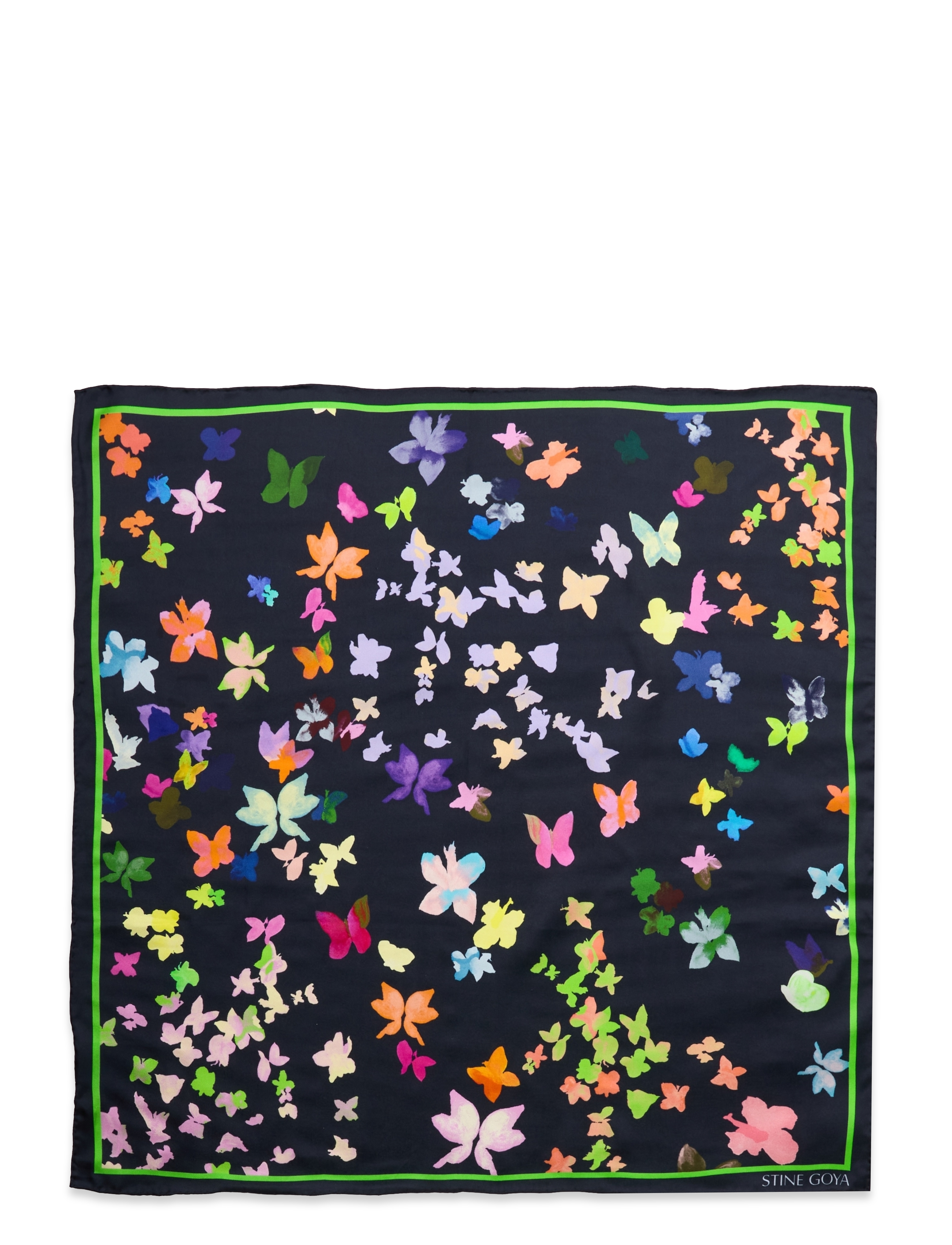 STINE GOYA - Yumma, 1636 Silk Scarves - butterflies - 1