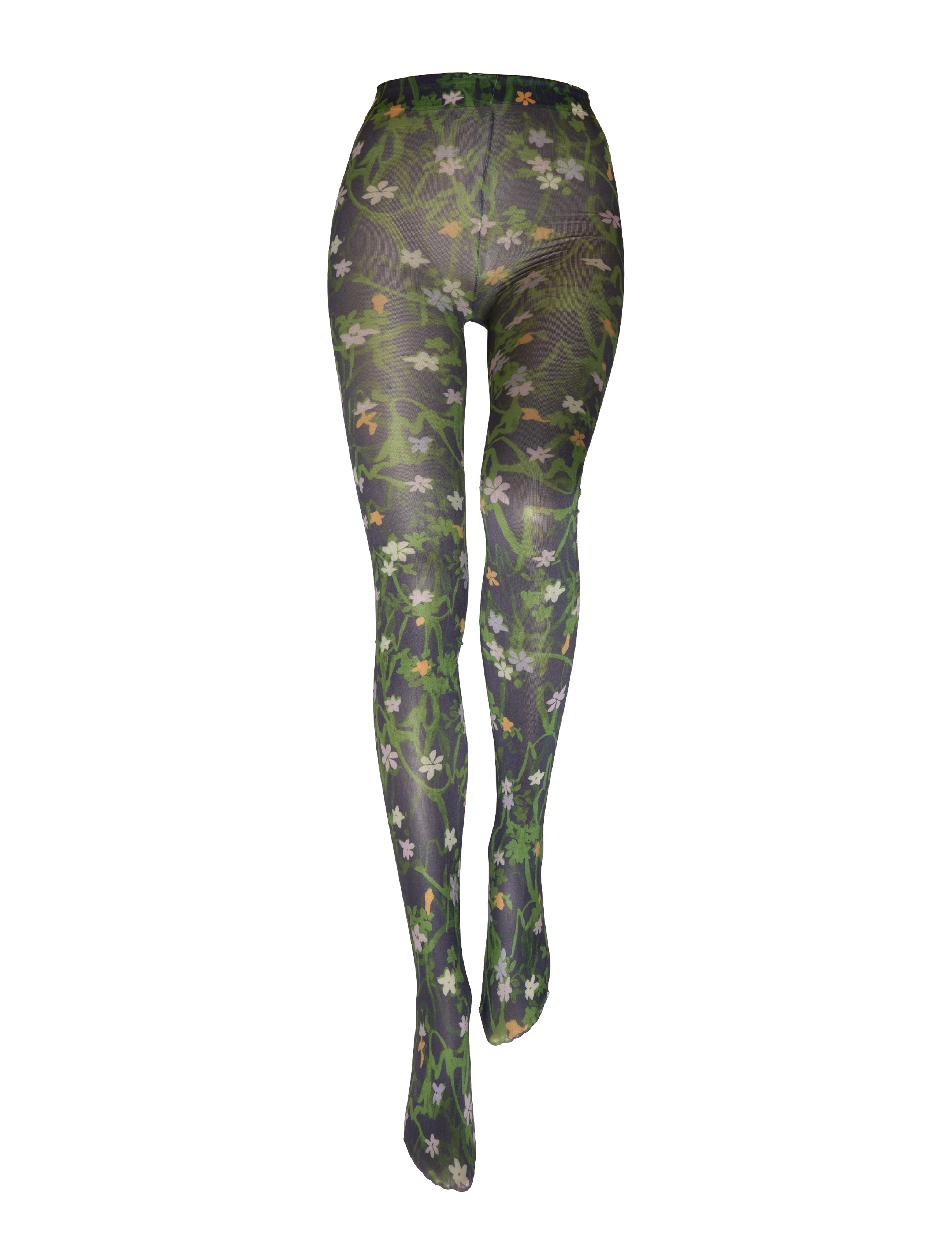 STINE GOYA - Vero, 1632 Stockings - fluor mini flowers - 1