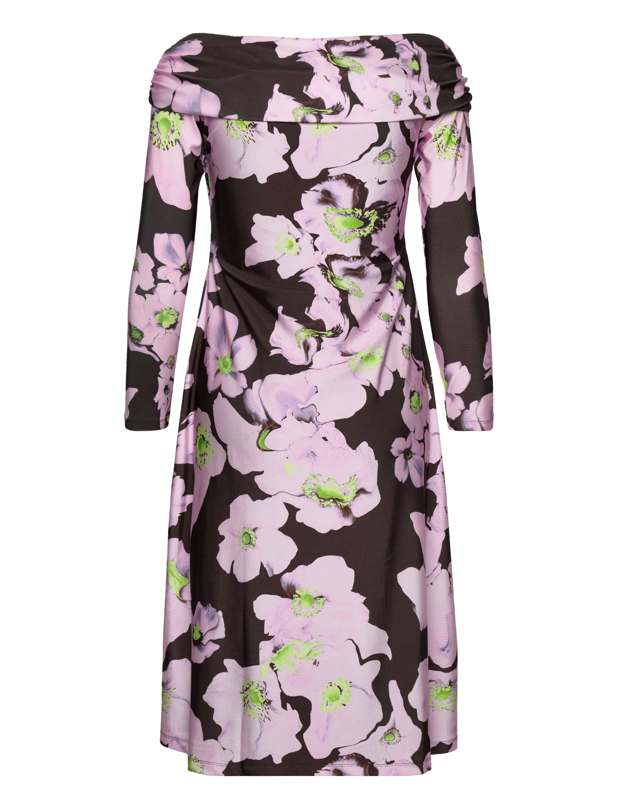 STINE GOYA - Fay, 1677 Slinky Heavy Jersey - midi kjoler - liquified floral - 2