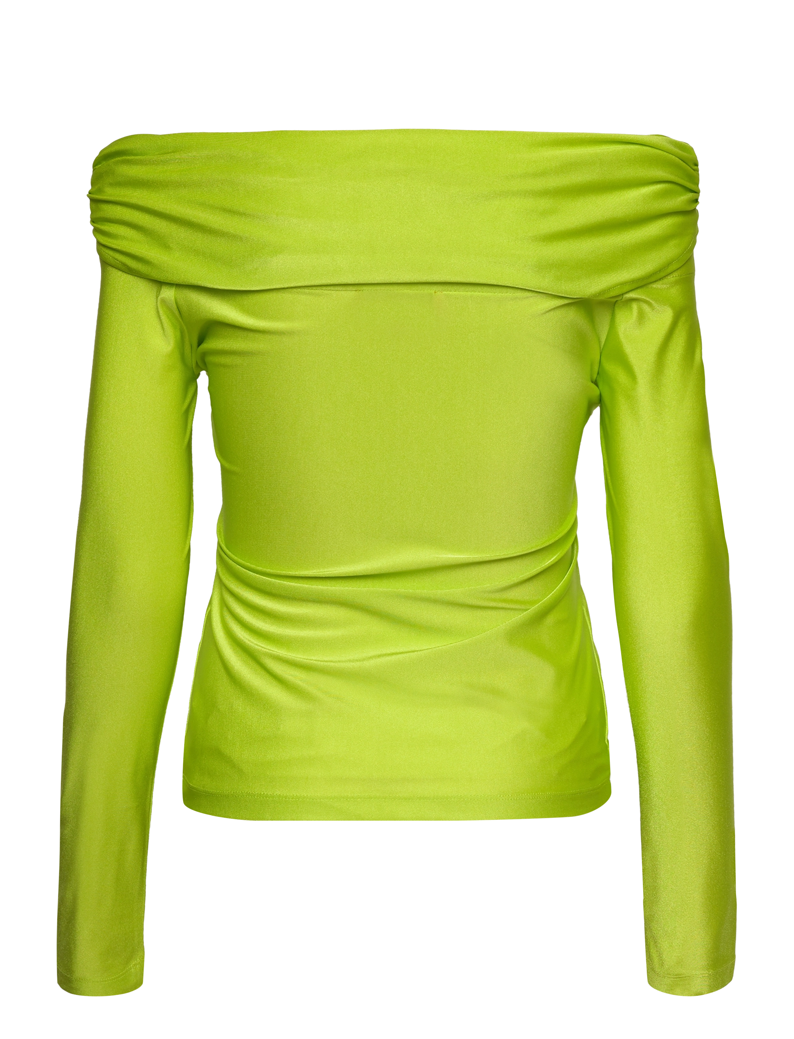 STINE GOYA - Yuna Solid, 1677 Slinky Heavy Jerse - t-shirts & tops - acid lime - 2