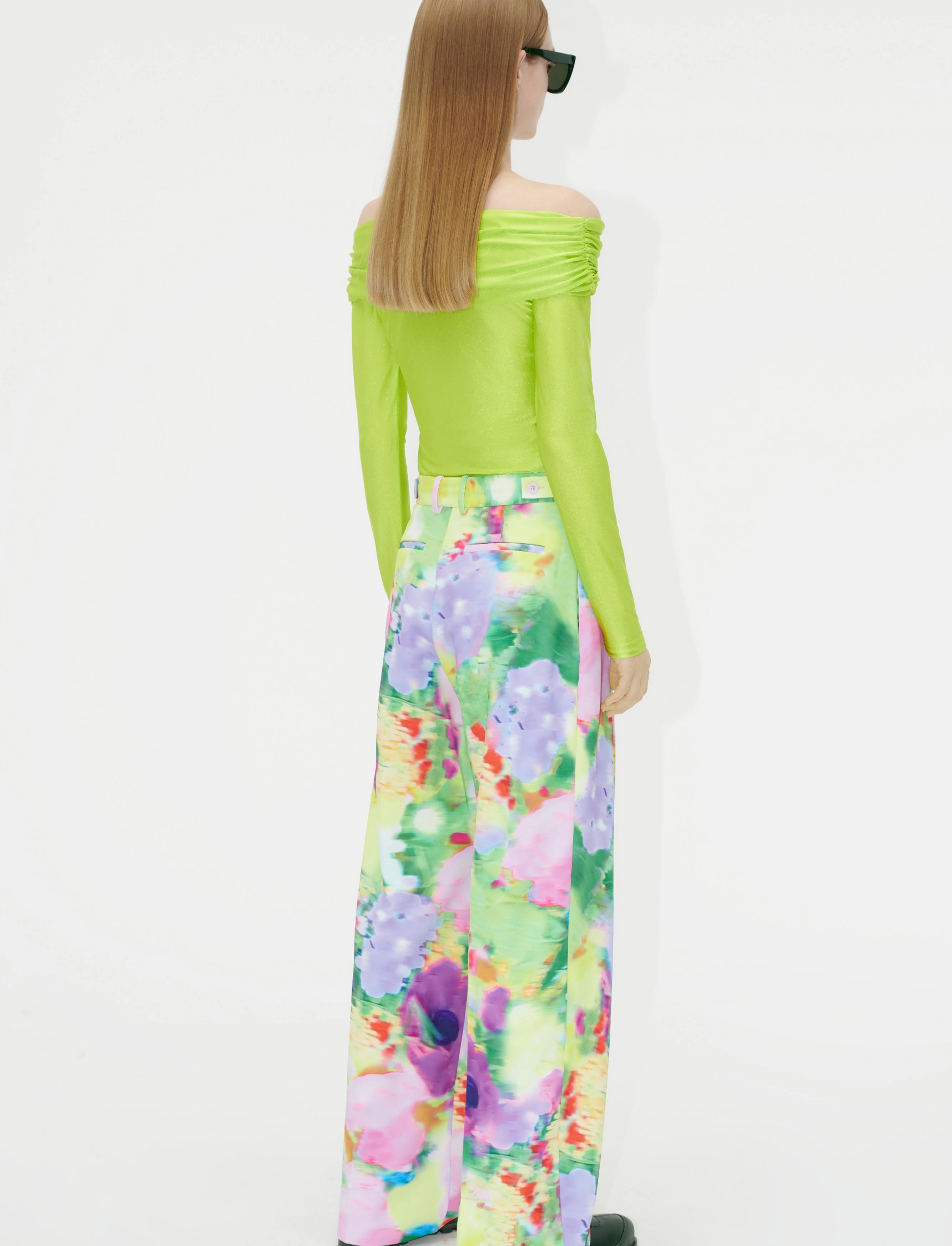 STINE GOYA - Yuna Solid, 1677 Slinky Heavy Jerse - t-shirts & tops - acid lime - 3