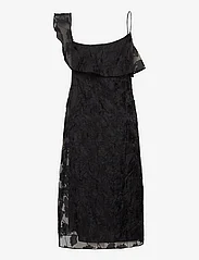 STINE GOYA - Tosca, 1691 Lightweight Organza - midi dresses - filigran black - 1