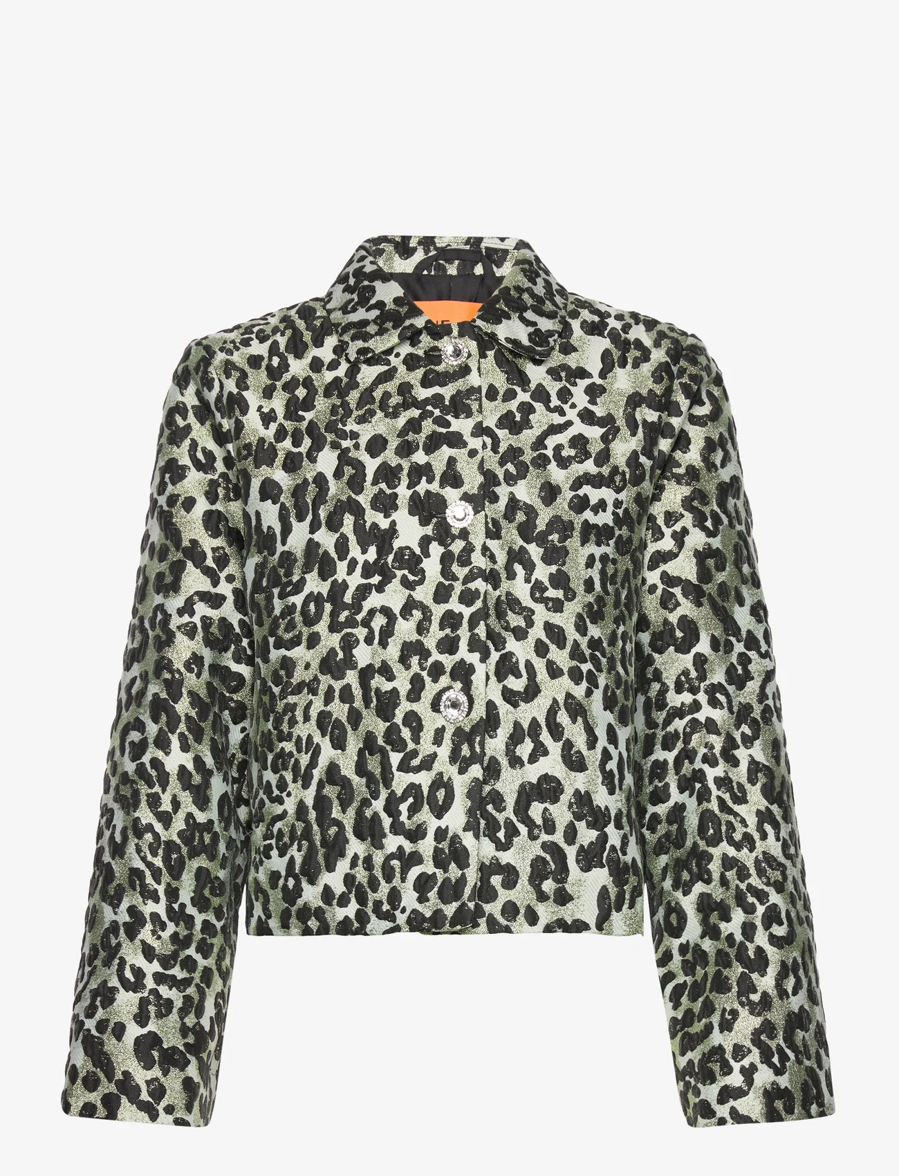 STINE GOYA - Kiana, 1695 Woven Jacquard - spring jackets - abstract leopard - 0