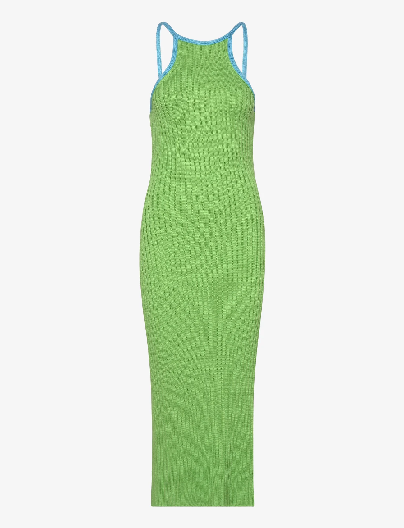 STINE GOYA - Layden, 1705 Textured Viscose - bodycon dresses - kelly green - 0