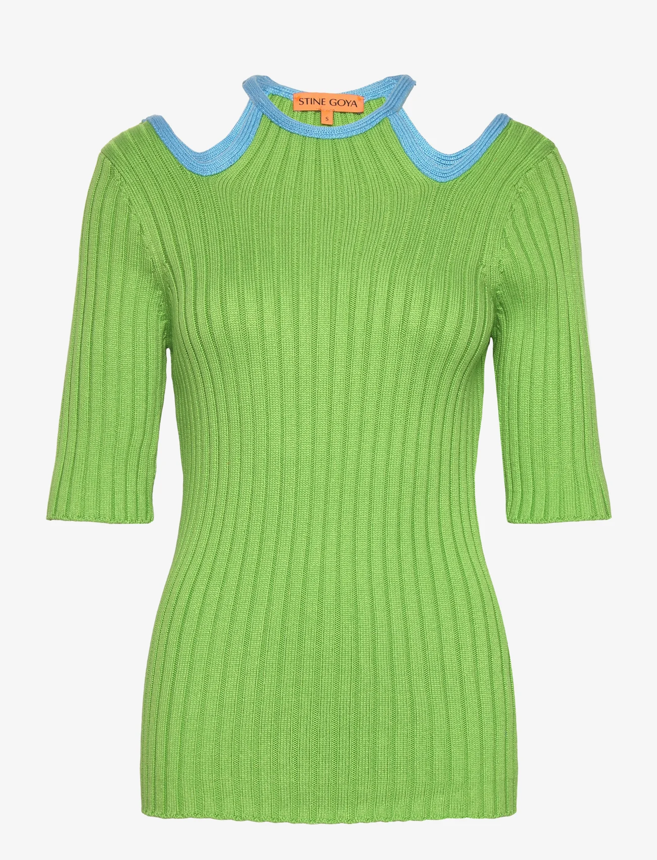 STINE GOYA - Leva, 1705 Textured Viscose - pullover - kelly green - 0