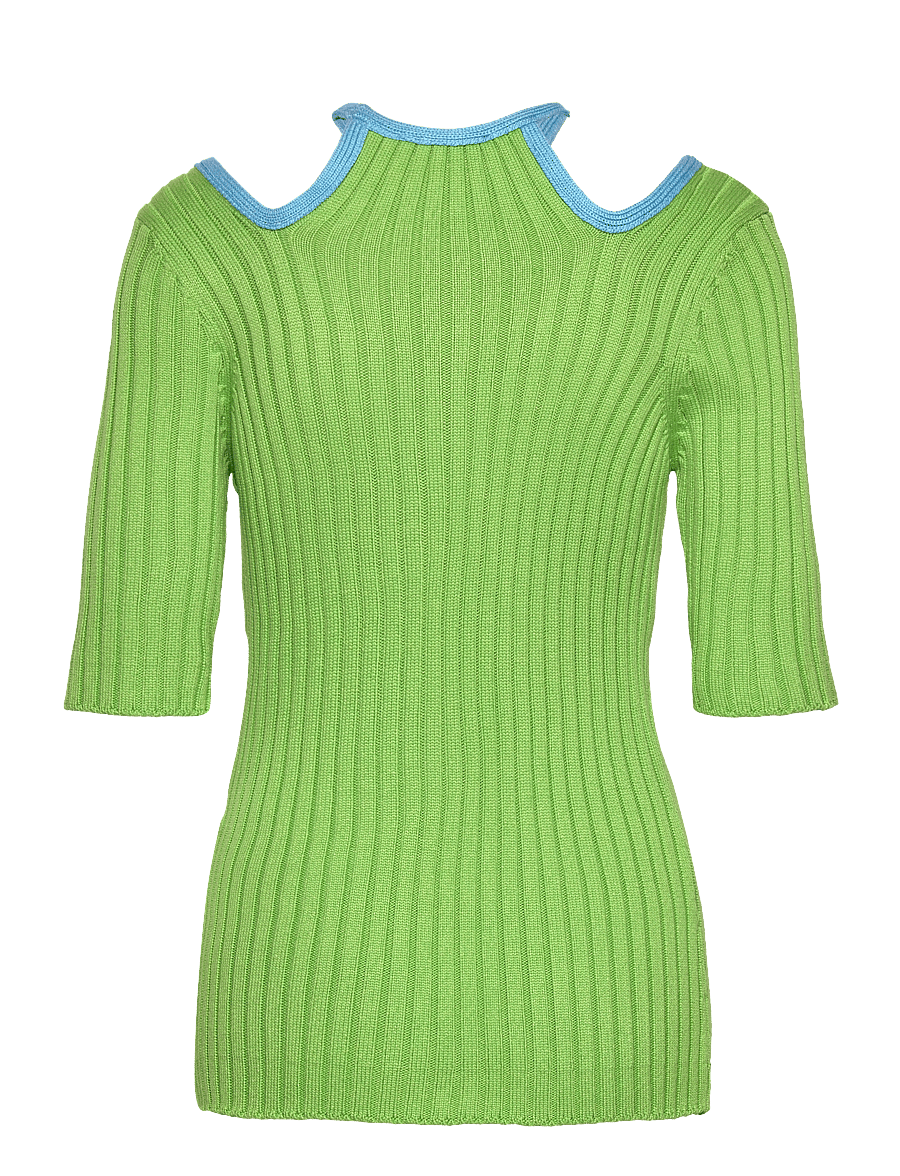 STINE GOYA - Leva, 1705 Textured Viscose - pullover - kelly green - 2