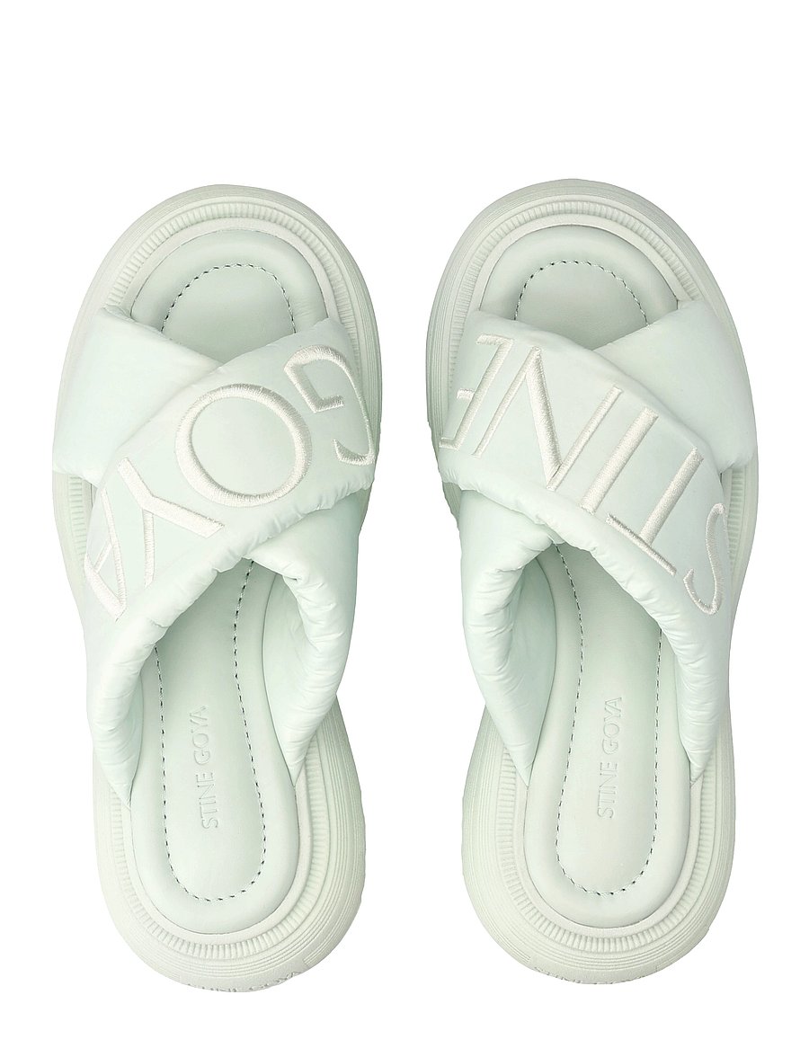 STINE GOYA - Bubble, 1718 Bubble Sandal - plateau-sandalen - aqua mint - 3