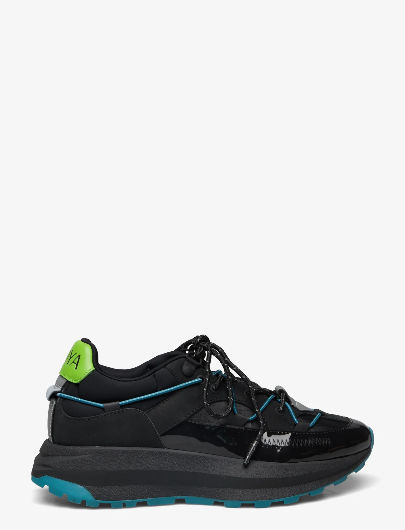 STINE GOYA - The Stine Goya Sneaker, 1742 Tech R - lave sneakers - midnight black - 1