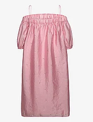 STINE GOYA - Portia, 1773 Textured Poly - krótkie sukienki - rose quartz - 1