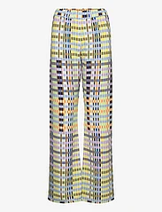 STINE GOYA - Marc, 1774 Structure Stretch - trousers - micro check - 0