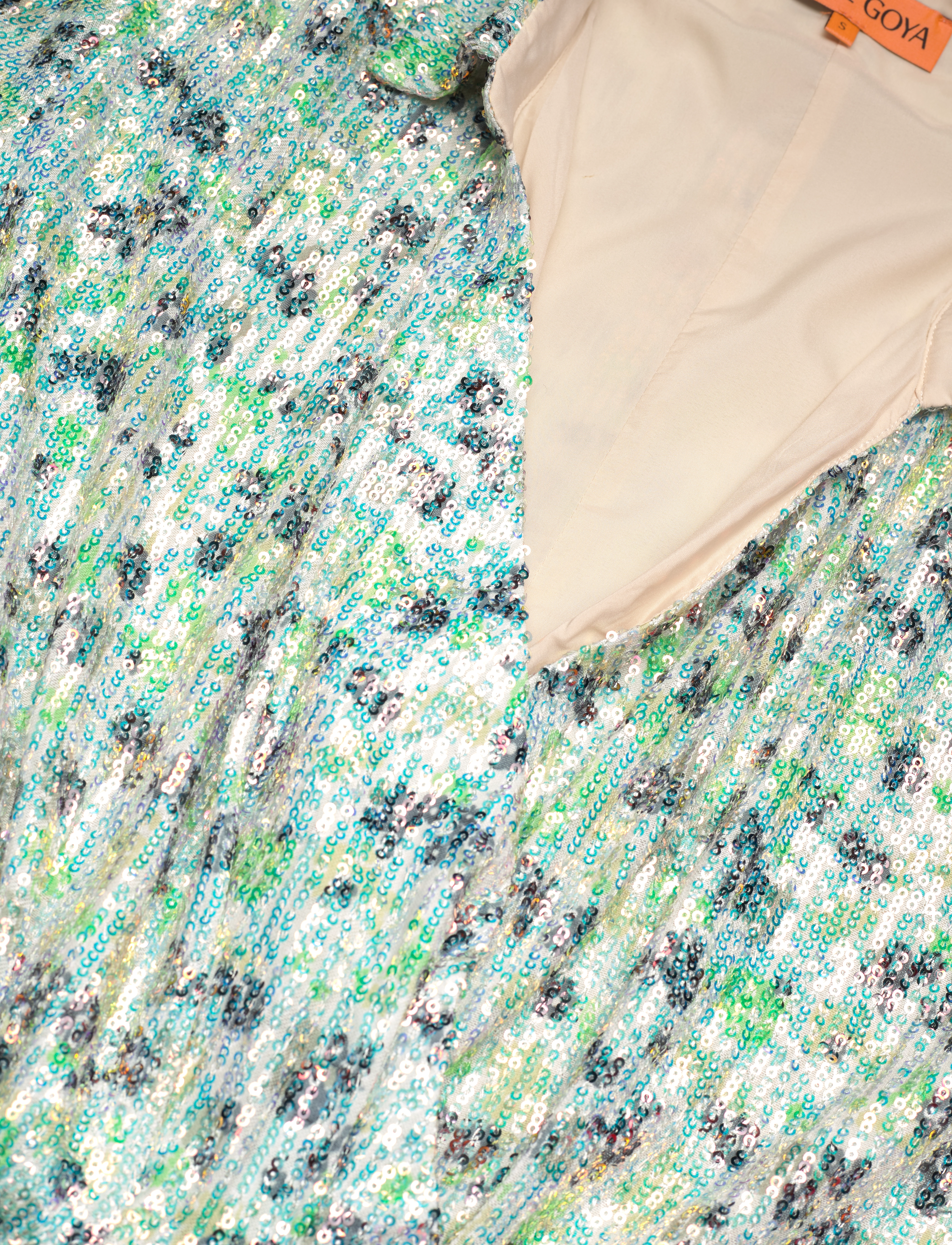 STINE GOYA - Cille, 1785 Printed Sequins - festkjoler - day ditzy floral - 4