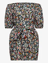 STINE GOYA - Nancy, 1794 Tencel - summer dresses - mini tie dye floral - 0