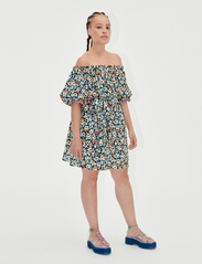 STINE GOYA - Nancy, 1794 Tencel - summer dresses - mini tie dye floral - 2
