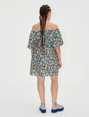 STINE GOYA - Nancy, 1794 Tencel - summer dresses - mini tie dye floral - 3