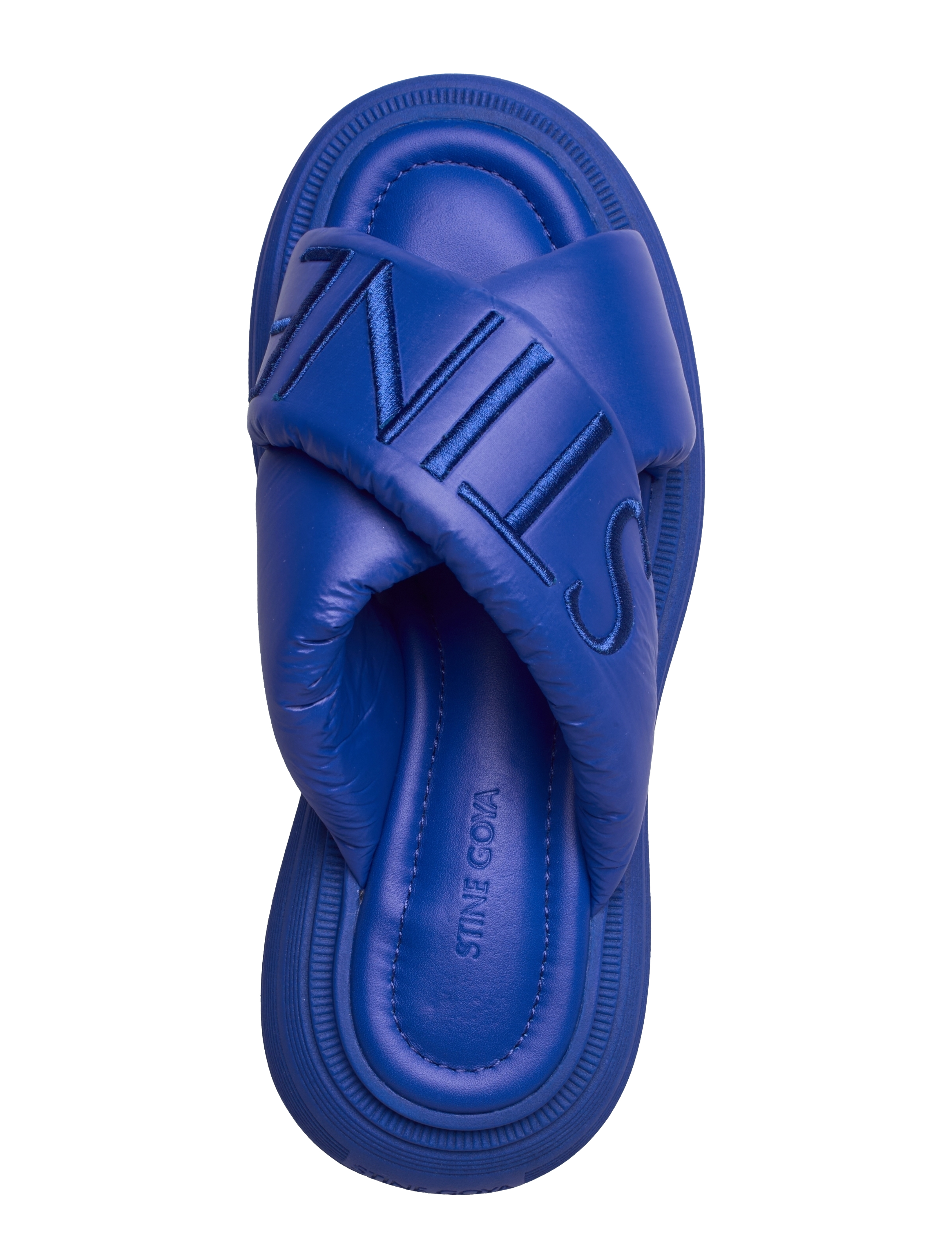 STINE GOYA - Bubble, 1815 Bubble Sandal - platåsandaler - marina - 3
