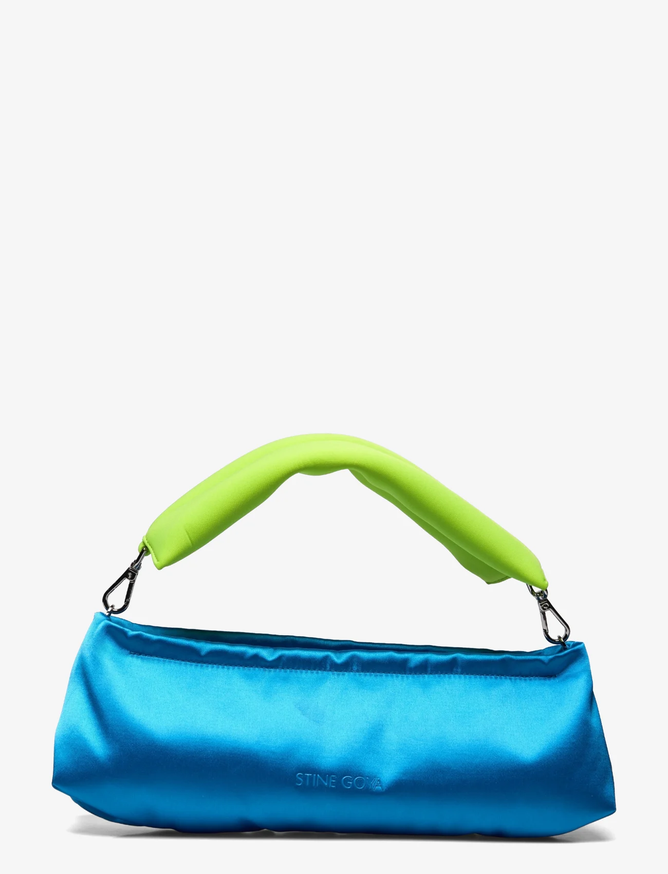 STINE GOYA - Trapeze, 1820 Neoprene Clutch - festkläder till outletpriser - turquoise mix - 0