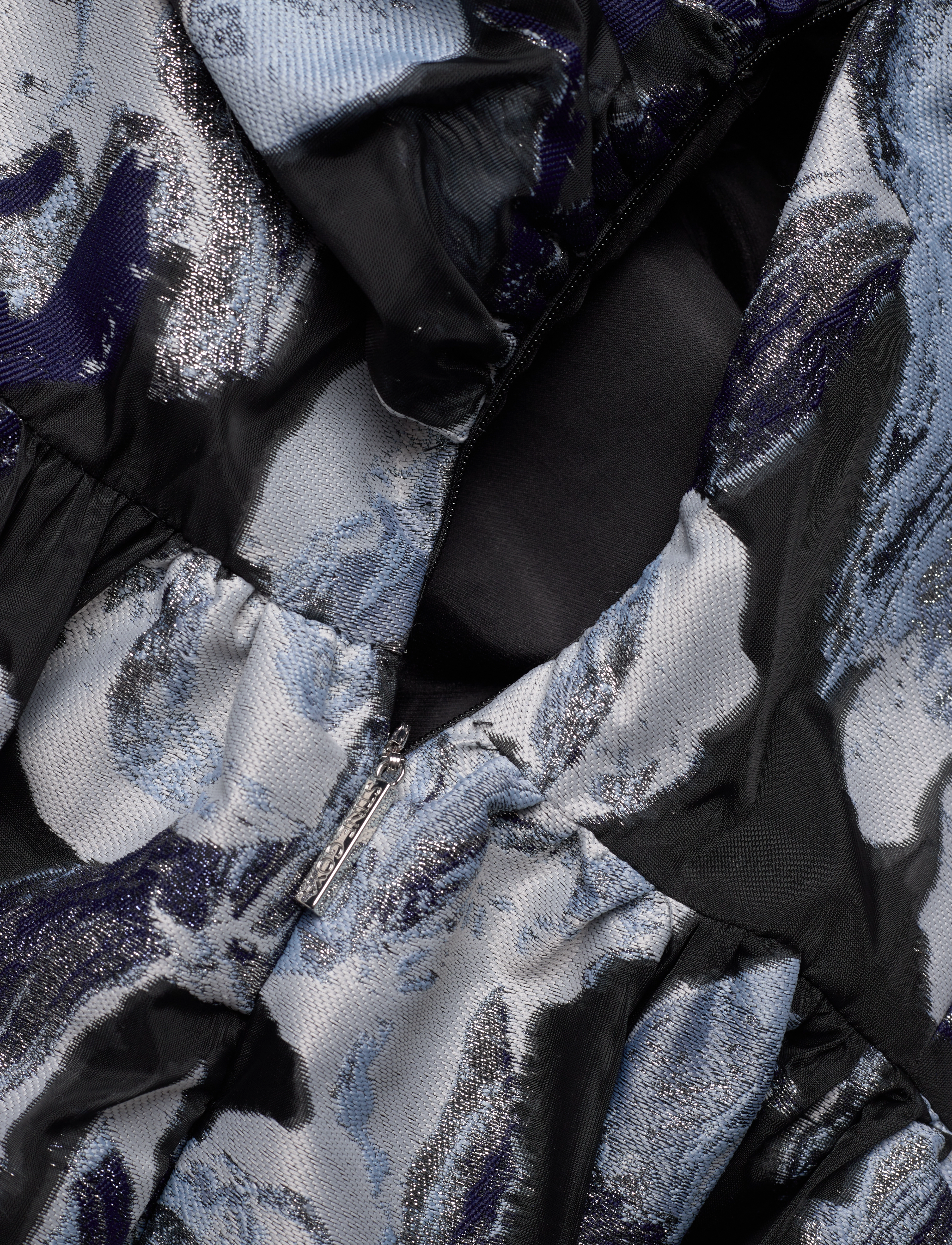 STINE GOYA - Everleigh, 1844 Organza Jacquard - festtøj til outletpriser - icy flower - 5