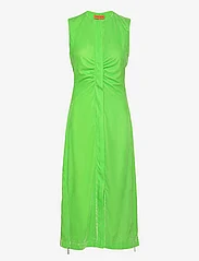 STINE GOYA - Austyn, 1836 Heavy Velvet - midi dresses - neon green - 0