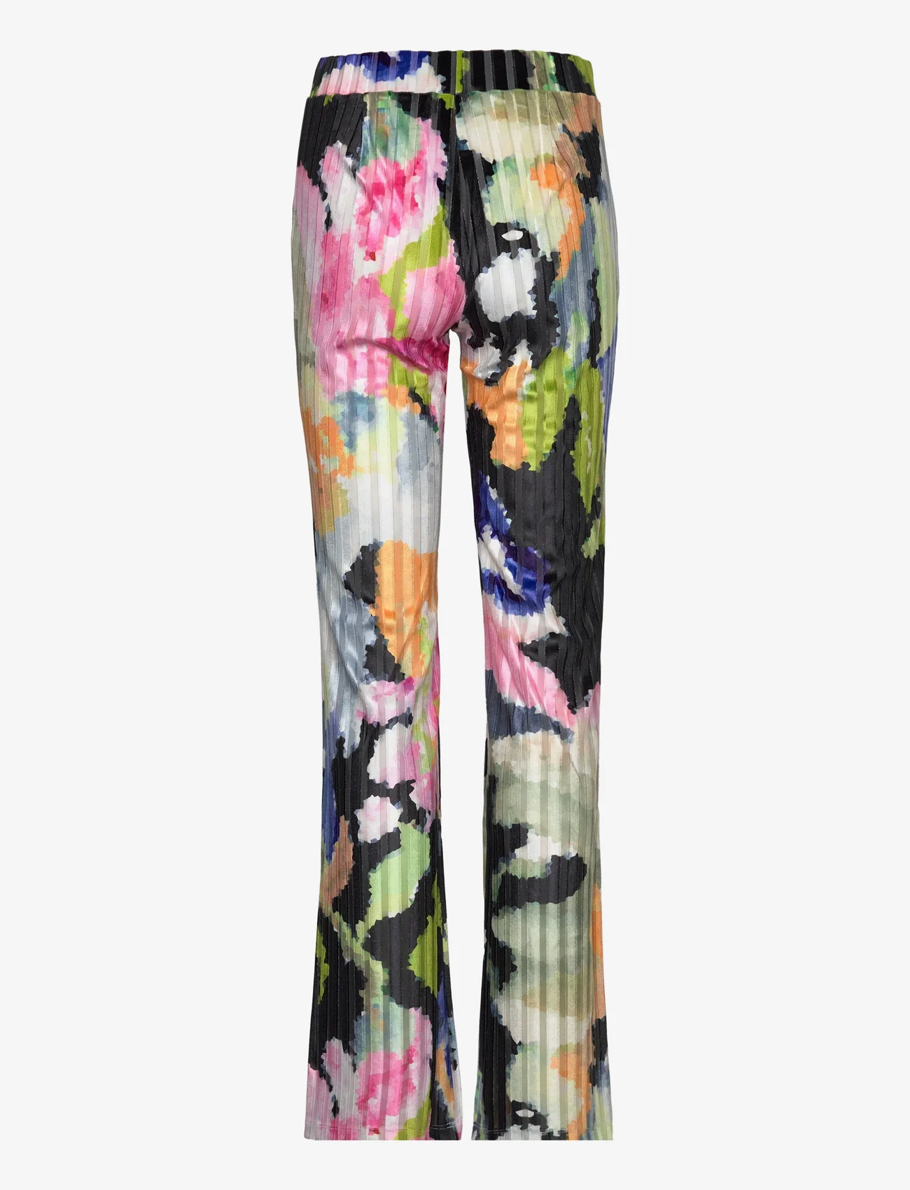 STINE GOYA - Andy, 1832 Velvet Devore - trousers - artistic floral - 1