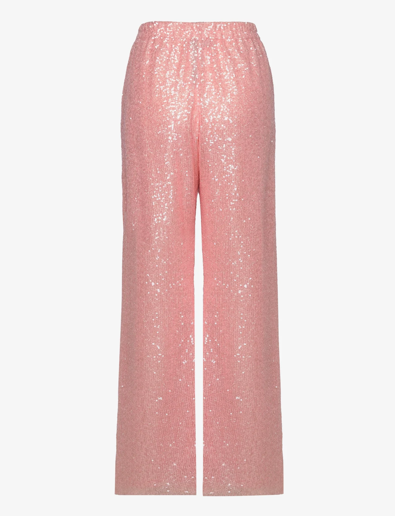 STINE GOYA - Fatou, 1867 Sequins - straight leg trousers - blush pink - 1
