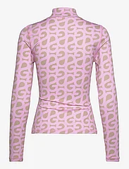 STINE GOYA - Estelle, 1828 Stocking Jersey - long-sleeved tops - sg logo pink beige - 1