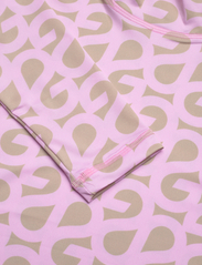 STINE GOYA - Estelle, 1828 Stocking Jersey - long-sleeved tops - sg logo pink beige - 4