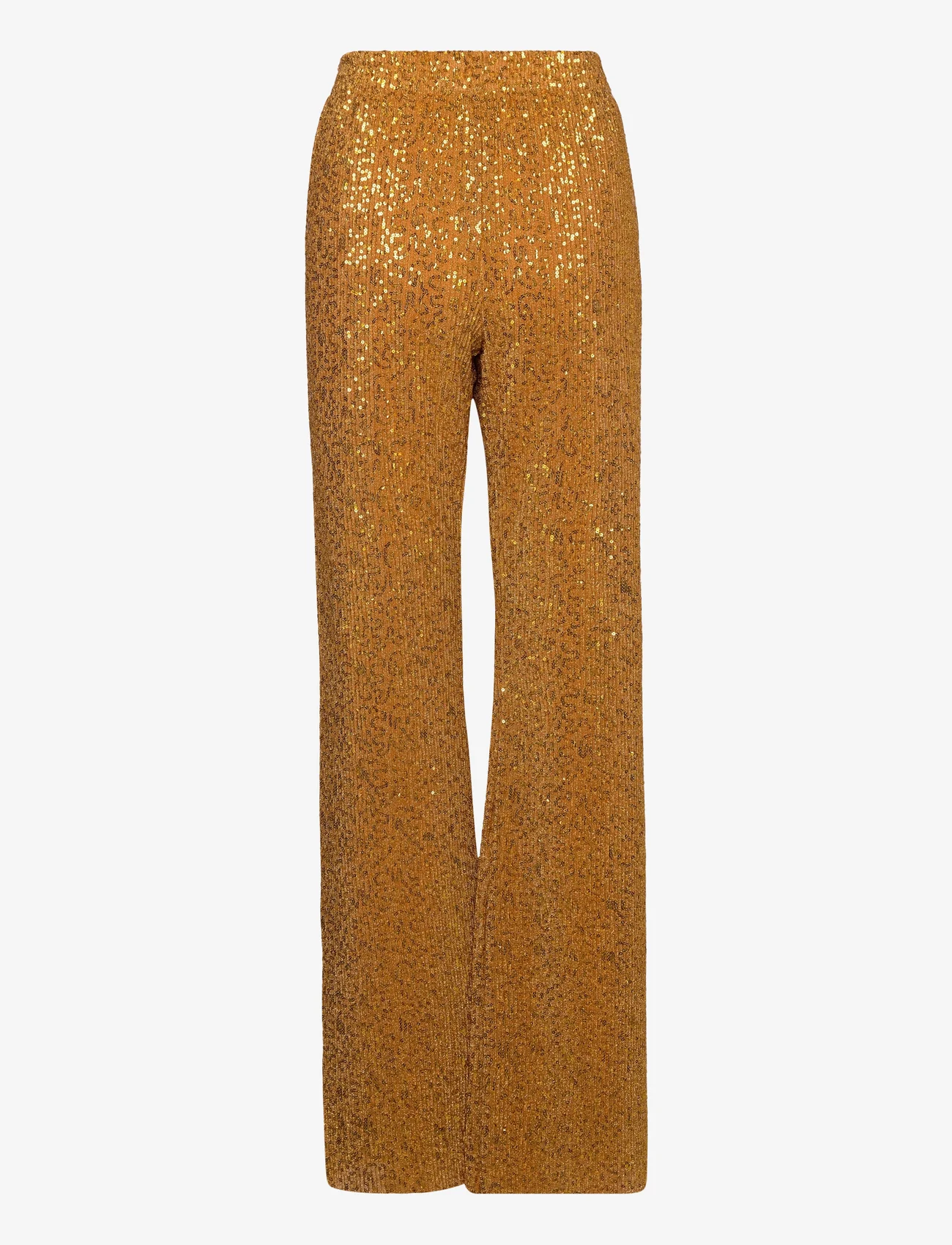 STINE GOYA - Markus, 1829 Sequins Jersey - trousers - gold - 1