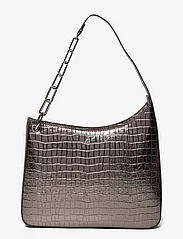 STINE GOYA - Lexie, 1883 Asymmetric Slim Shoulde - handbags - silver croc - 1