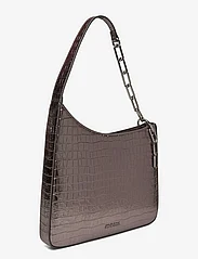 STINE GOYA - Lexie, 1883 Asymmetric Slim Shoulde - handbags - silver croc - 2