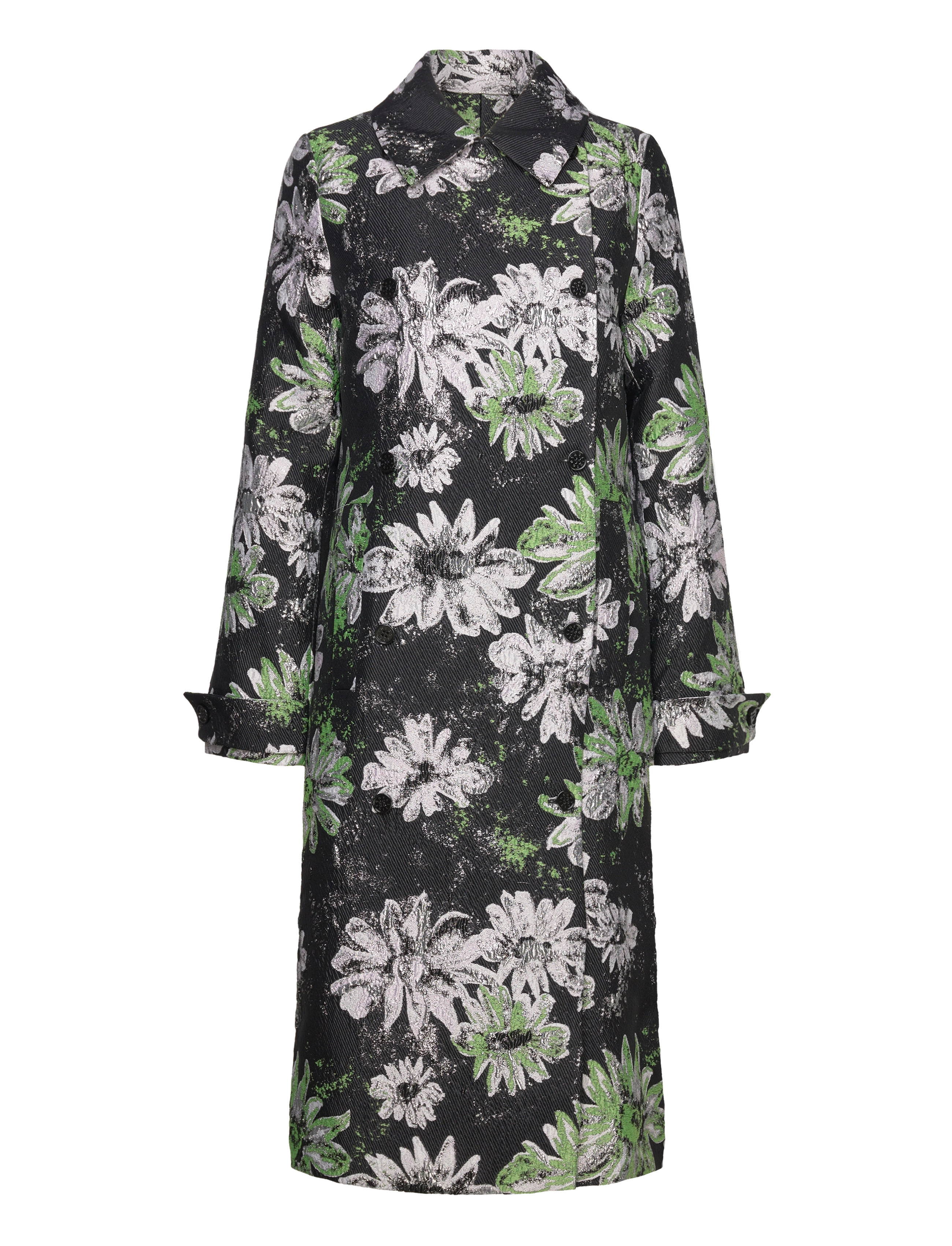 STINE GOYA - Wessi, 1917 Woven Jacquard - overtøj - glitter bloom - 2