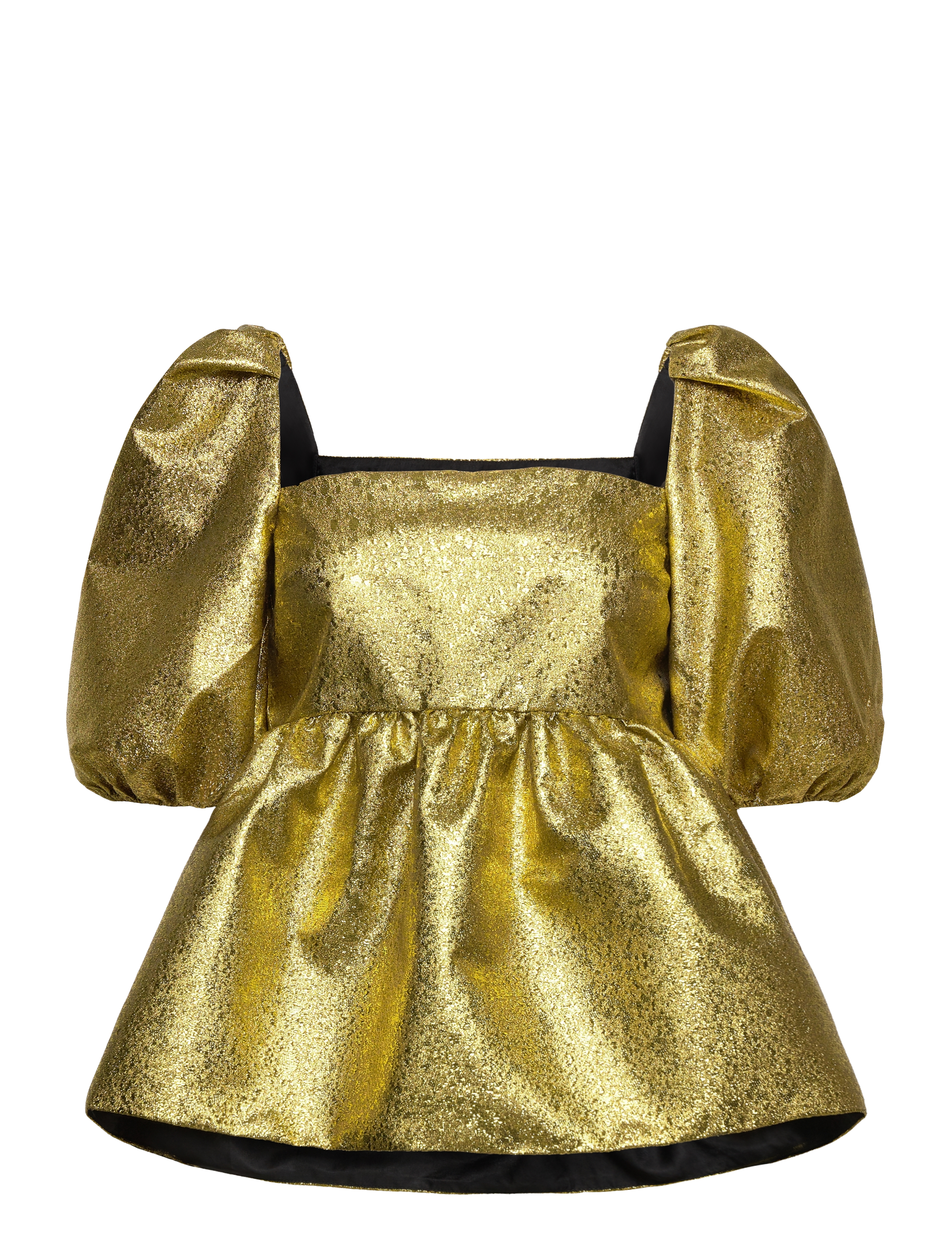 STINE GOYA Kinsley,1918 Organza Jacquard - Bluser - LUMINESCENT GOLD / gold