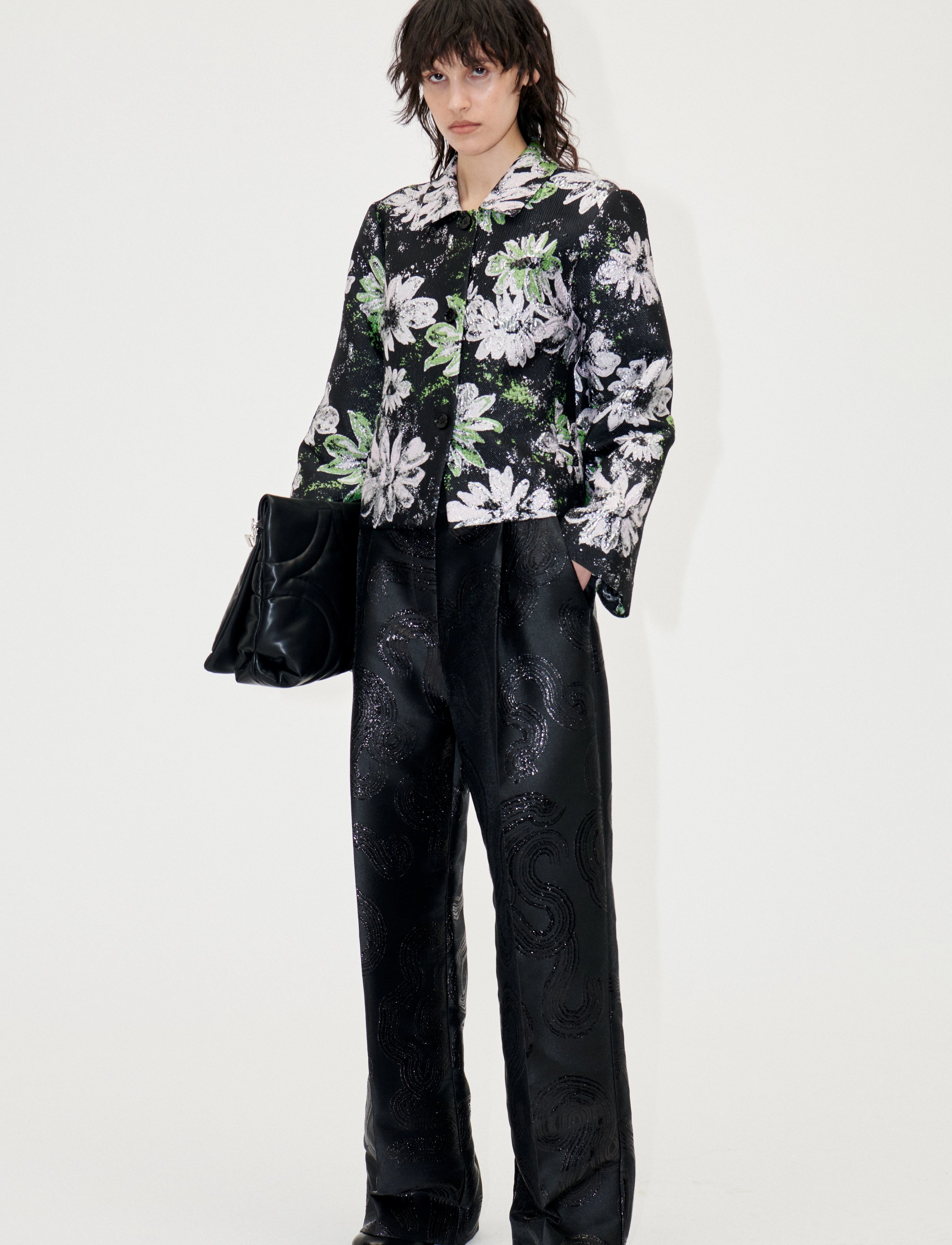 STINE GOYA Ciara, 1912 Fil Coupe, Kvinder, Fil Coupe Bukser, Sort, Str: XS