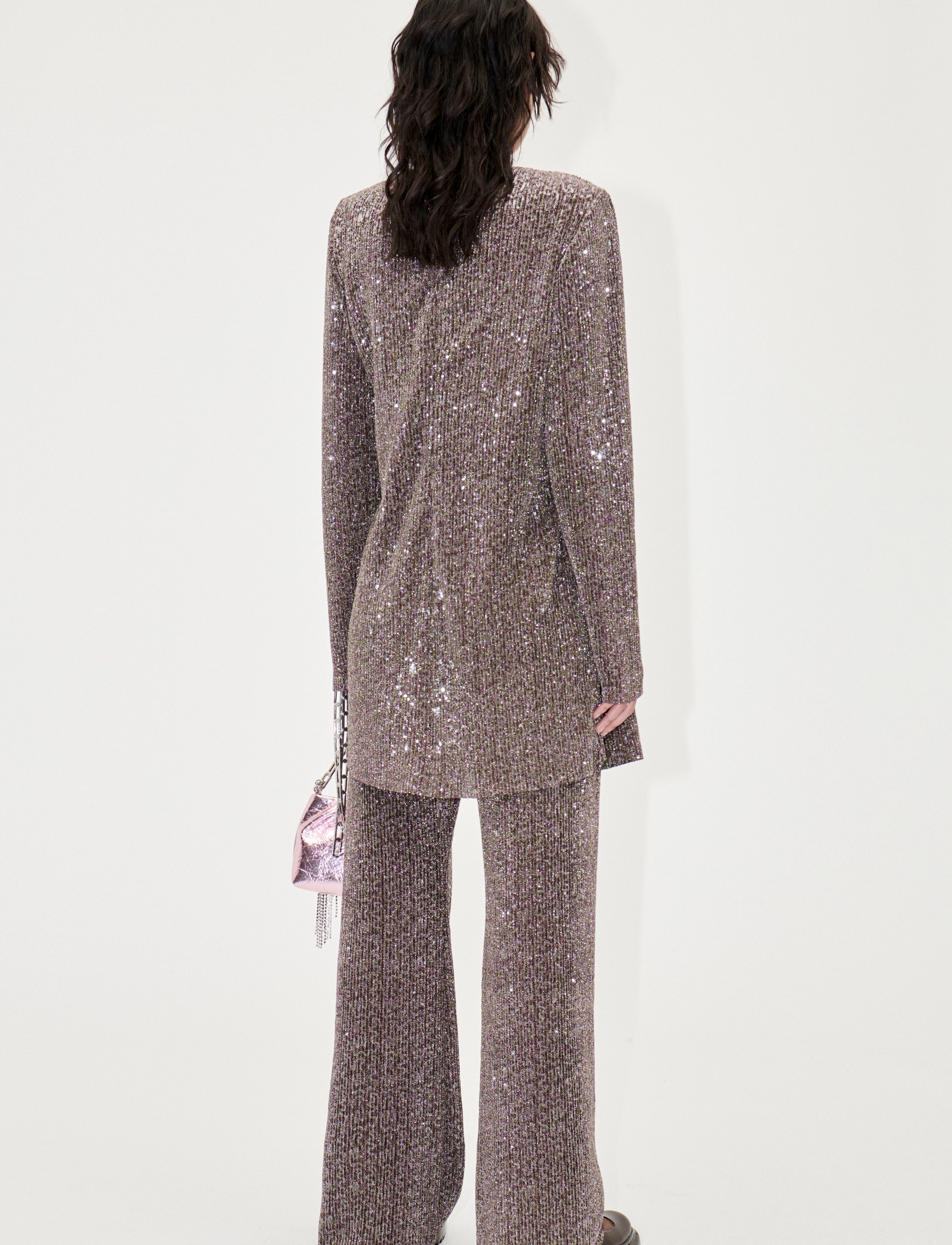 STINE GOYA - Markus, 1903 Sequins Jersey - holographic sequin - 3