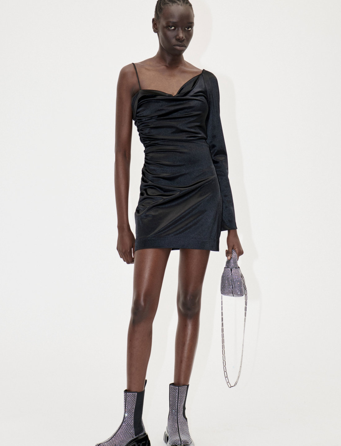 STINE GOYA Karter 1904 Slinky Jersey Short Dresses Boozt
