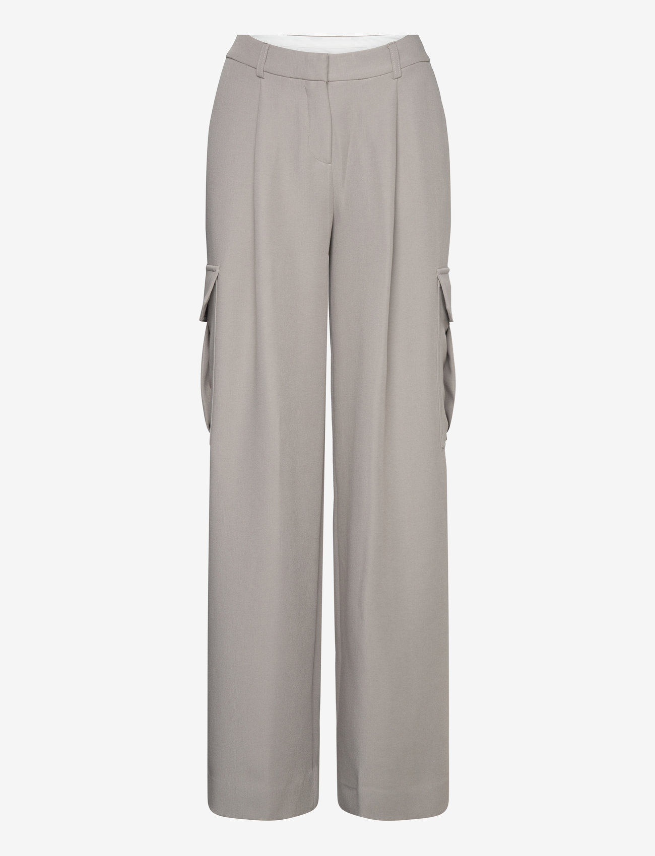 STINE GOYA - Olani, 1908 Casual Crepe - cargobyxor - taupe grey - 1
