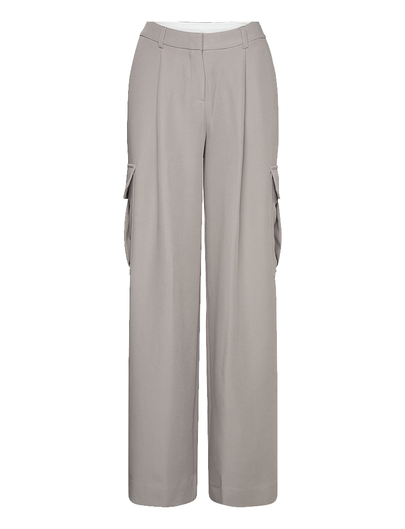 STINE GOYA - Olani, 1908 Casual Crepe - cargobyxor - taupe grey - 1