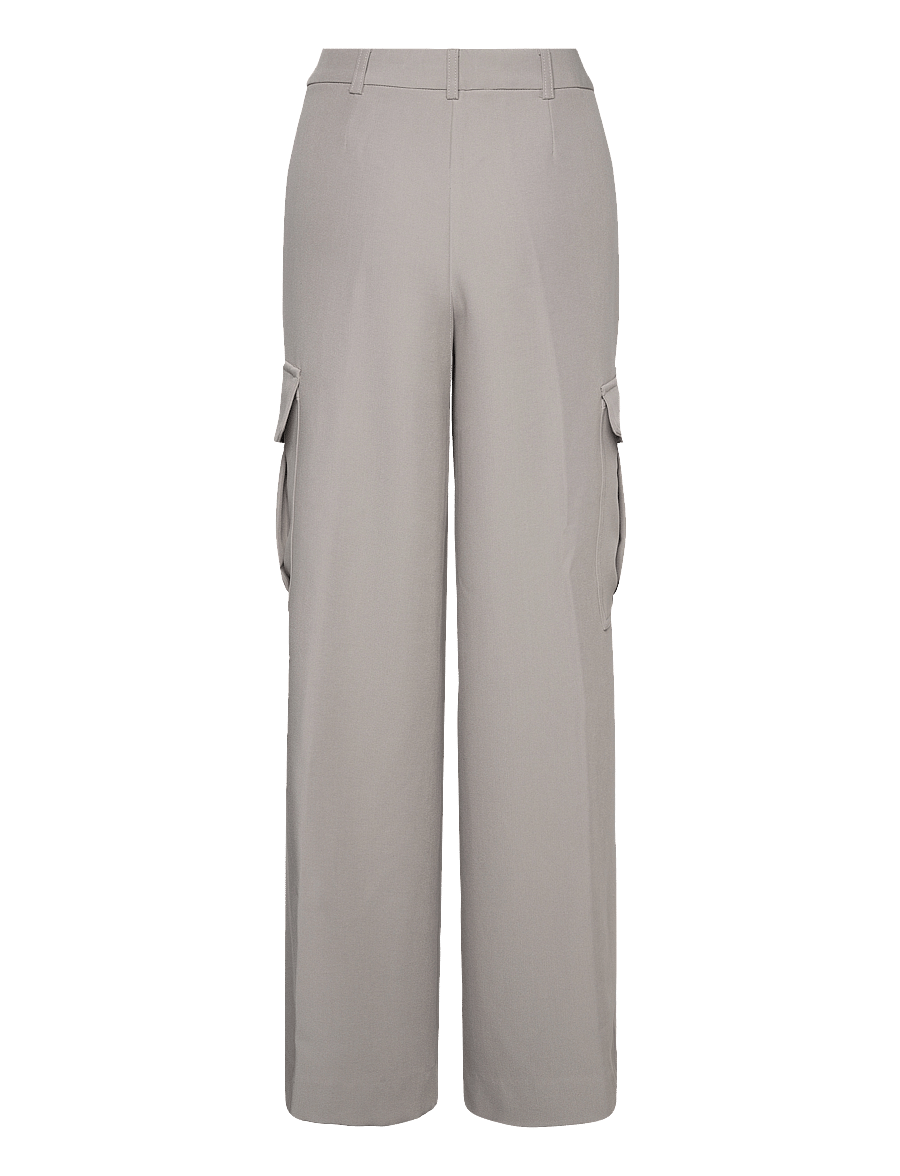 STINE GOYA - Olani, 1908 Casual Crepe - cargobyxor - taupe grey - 2