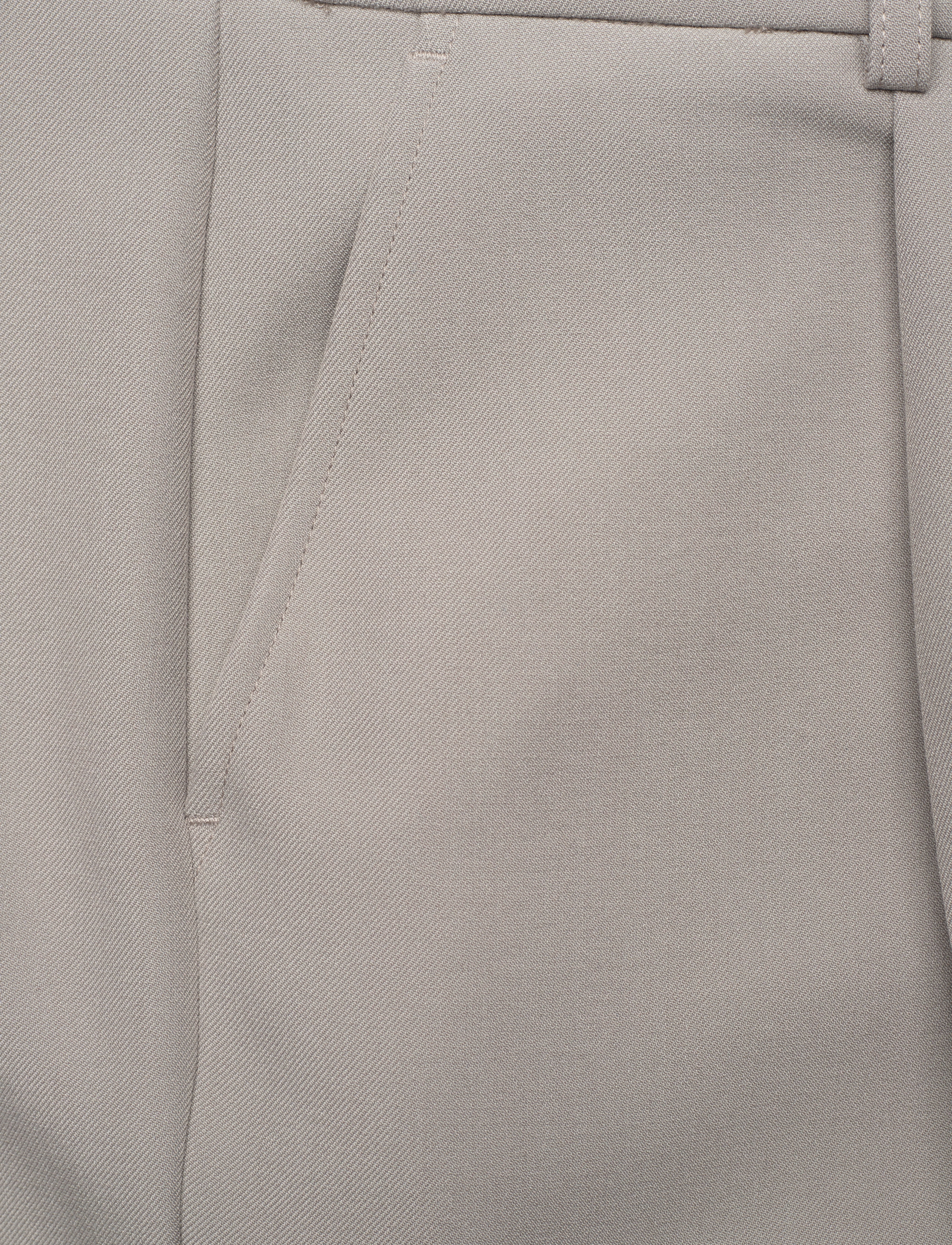 STINE GOYA - Olani, 1908 Casual Crepe - cargo pants - taupe grey - 4
