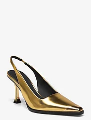 STINE GOYA - Eiffel, 1963 Metal Cap Sling Back - party wear at outlet prices - gold mirrored - 0