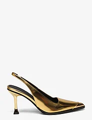 STINE GOYA - Eiffel, 1963 Metal Cap Sling Back - party wear at outlet prices - gold mirrored - 1