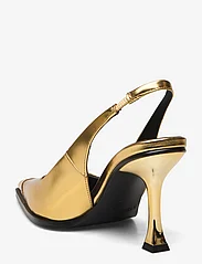 STINE GOYA - Eiffel, 1963 Metal Cap Sling Back - party wear at outlet prices - gold mirrored - 2