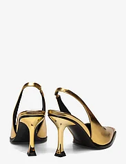 STINE GOYA - Eiffel, 1963 Metal Cap Sling Back - party wear at outlet prices - gold mirrored - 4